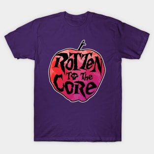 Rotten to the Core - poison apple T-Shirt